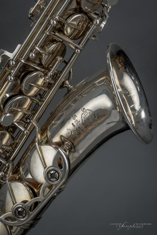 SELMER Mark VI Alt Saxophon 1971 versilbert silver-plated detail Becher bell 194xxx