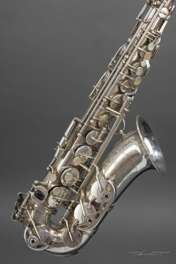 Alto Saxophone SELMER Paris Super Action SBA versilbert silver-plated 1947 Raw Classic 33644