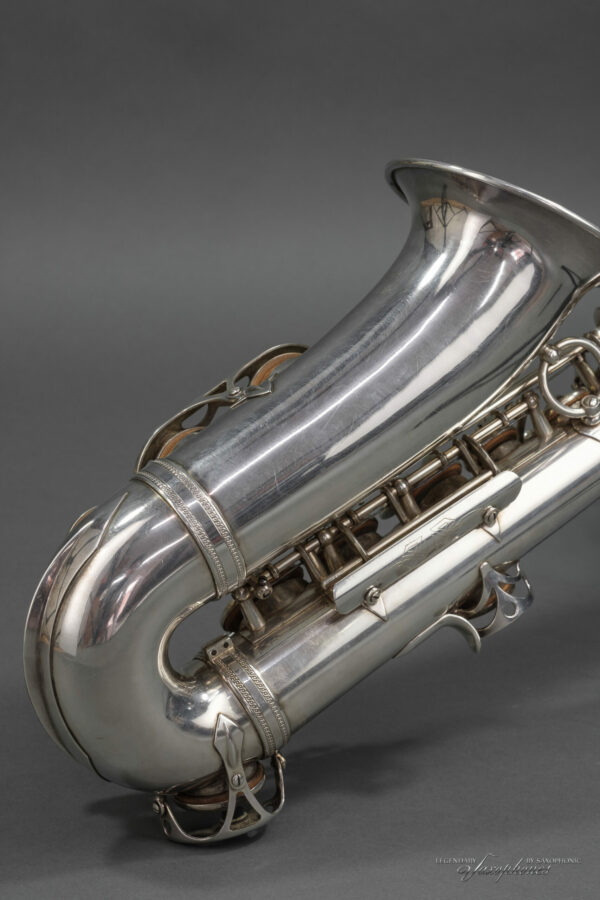 Alto Saxophone SELMER Paris Super Action SBA versilbert silver-plated 1947 Raw Classic 33644