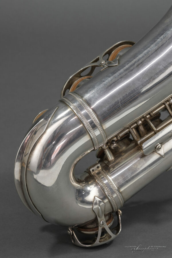Alto Saxophone SELMER Paris Super Action SBA versilbert silver-plated 1947 Raw Classic 33644