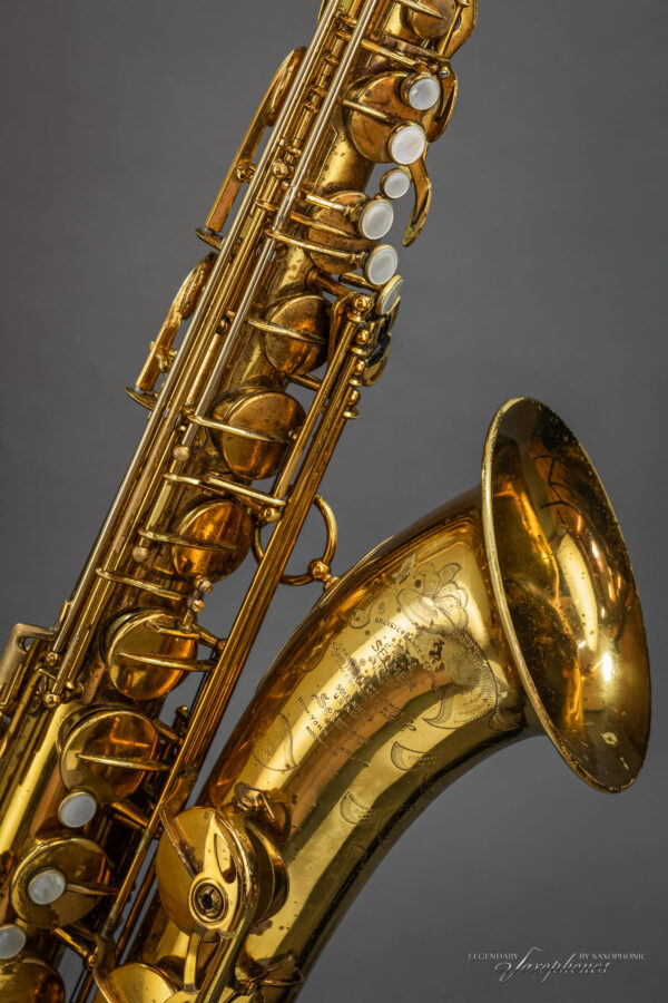 SELMER Paris Tenor saxophone 1952 SBA Balanced Action lacquer lackiert engravin Gravur