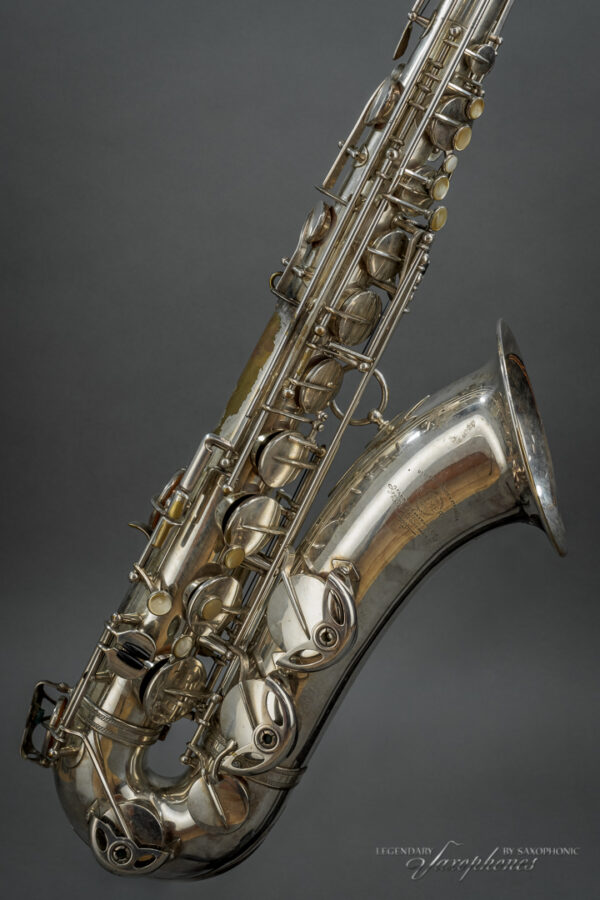 Tenor Saxophone SELMER Paris Super Balanced Action SBA versilbert silver-plated short bell 1947 34xxx