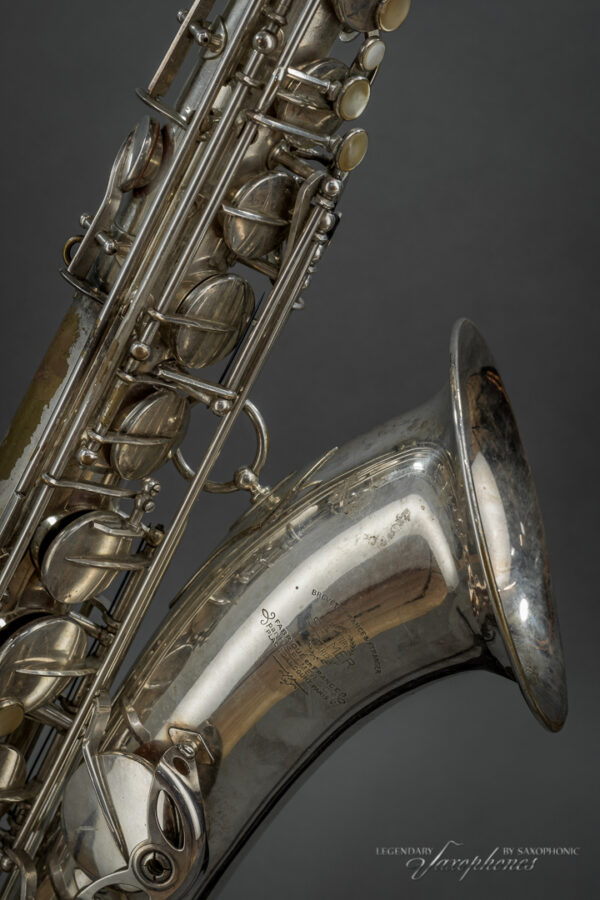 Tenor Saxophone SELMER Paris Super Balanced Action SBA versilbert silver-plated short bell 1947 34xxx