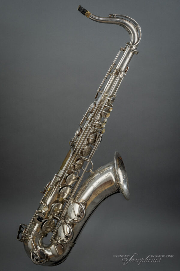 Tenor Saxophone SELMER Paris Super Balanced Action SBA versilbert silver-plated short bell 1947 34xxx