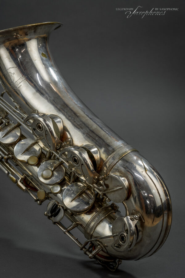 Tenor Saxophone SELMER Paris Super Balanced Action SBA versilbert silver-plated short bell 1947 34xxx