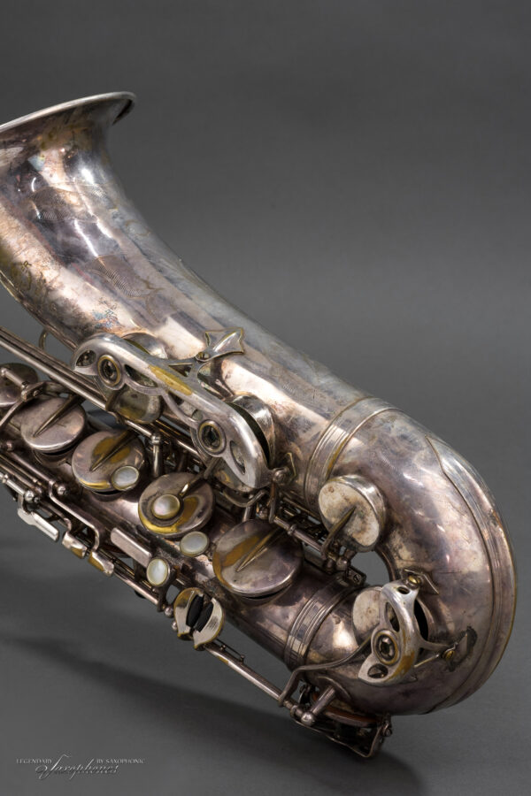 Tenor Saxophone SELMER Paris Mark VI versilbert silver-plated hoch-F# high F# 1973 engraving Gravur 218xxx