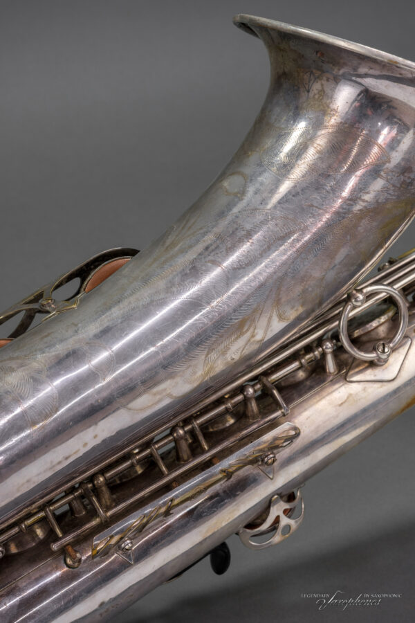 Tenor Saxophone SELMER Paris Mark VI versilbert silver-plated hoch-F# high F# 1973 engraving Gravur 218xxx