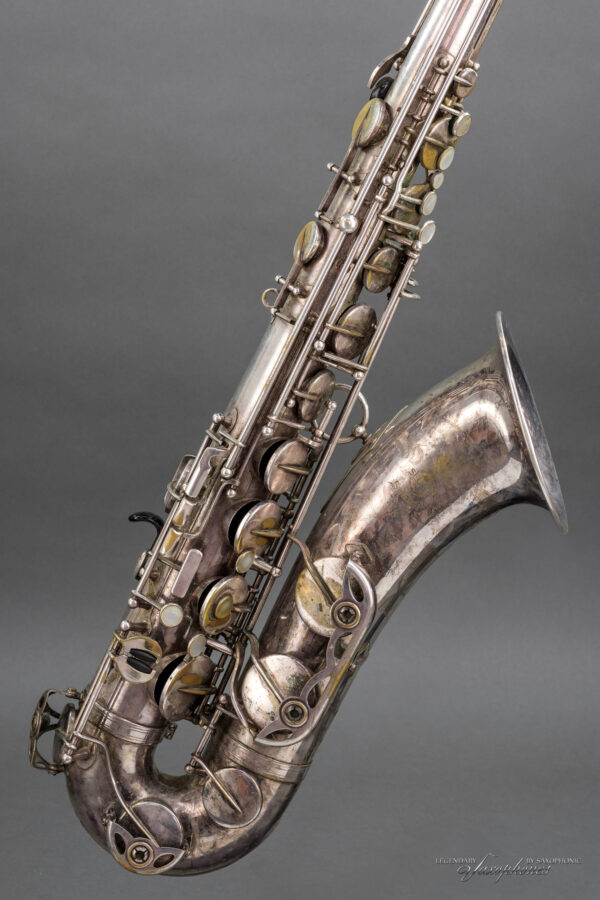 Tenor Saxophone SELMER Paris Mark VI versilbert silver-plated hoch-F# high F# 1973 engraving Gravur 218xxx