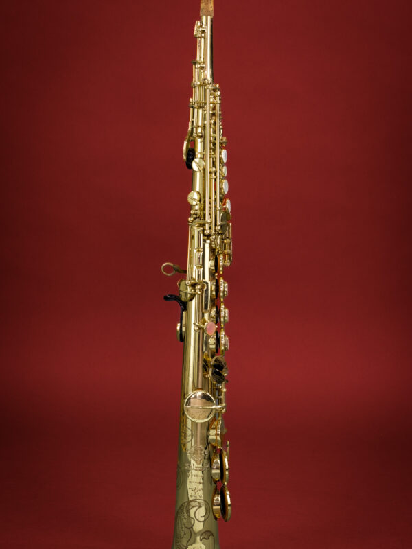 1975er SELMER Mark VI Sopransaxophon, lackiert, Gravur, hoch-F#