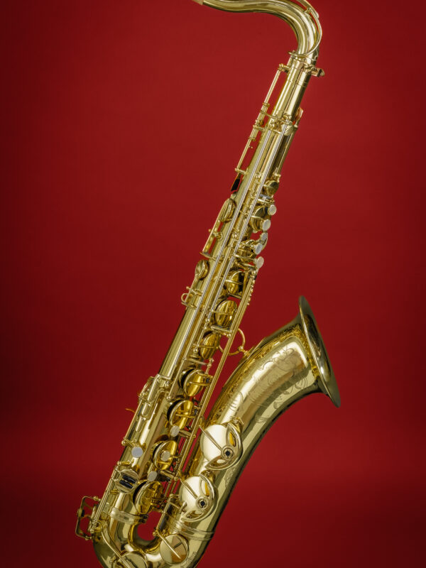 1950er SELMER Super Action (SBA) Tenorsaxophon, lackiert, Gravur, generalüberholt