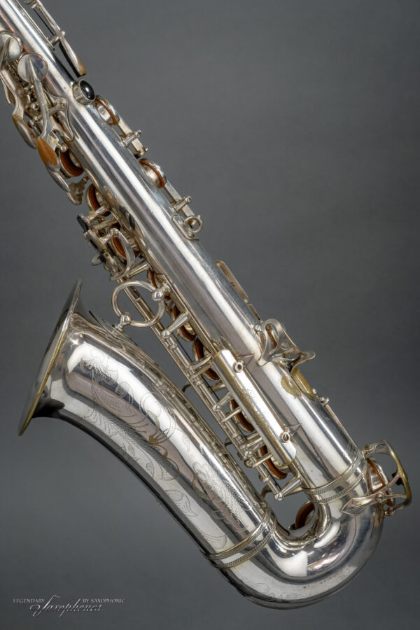 Alto Saxophone SELMER Balanced Action silver-plated versilbert Gravur engraving 1946 #32943