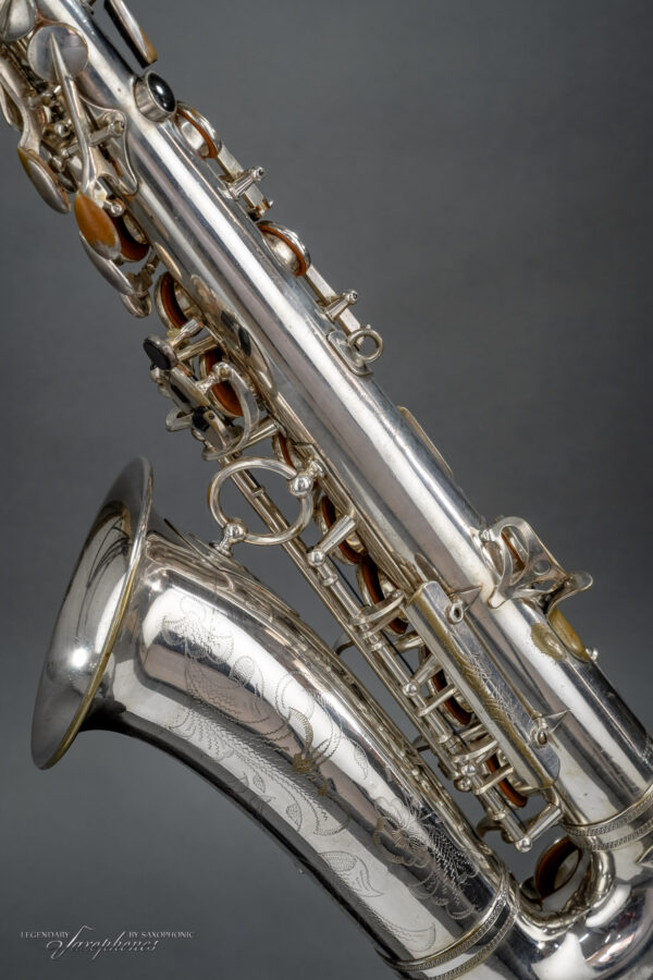 Alto Saxophone SELMER Balanced Action silver-plated versilbert Gravur engraving 1946 #32943