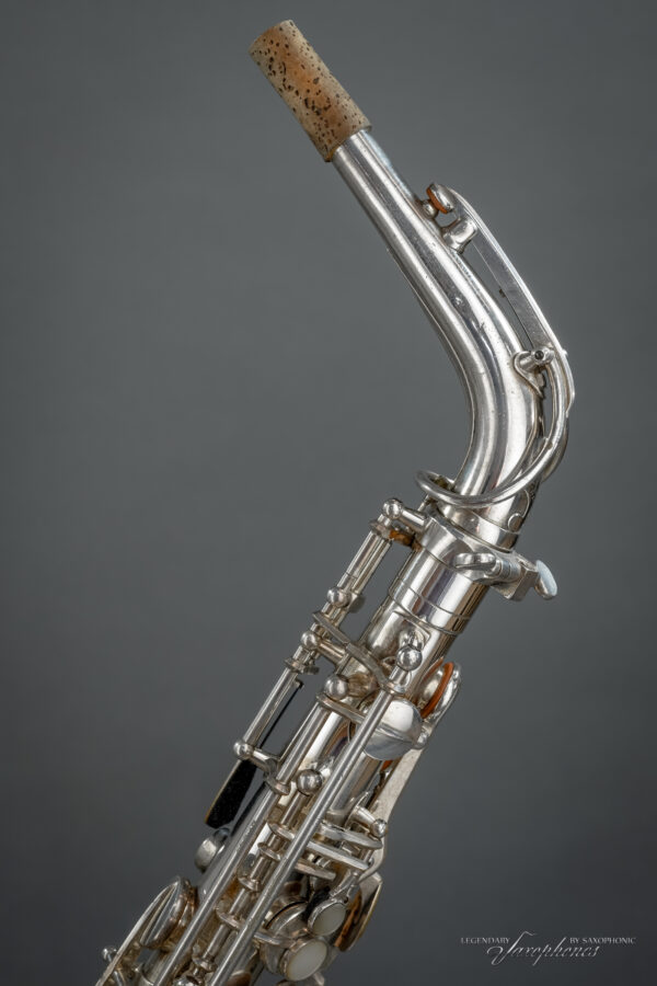 Alto Saxophone SELMER Balanced Action silver-plated versilbert Gravur engraving 1946 #32943