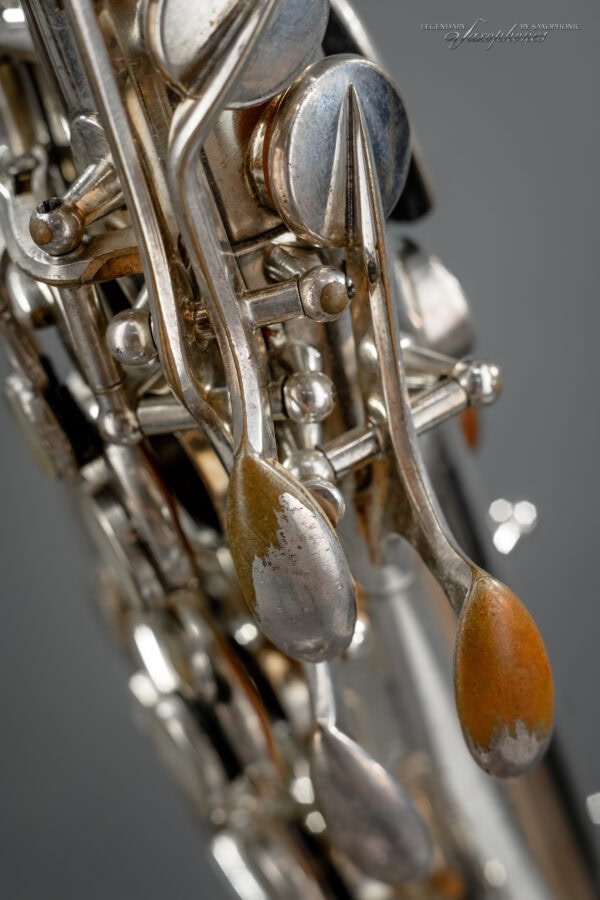Alto Saxophone SELMER Balanced Action silver-plated versilbert Gravur engraving 1946 #32943