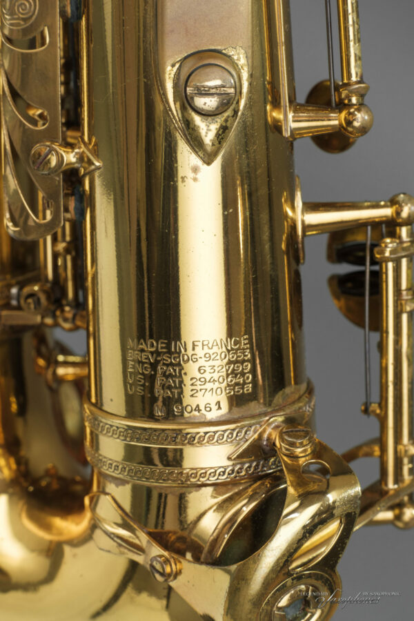 Alto Saxophone SELMER Mark VI lacquered engraving Gravur lackiert 1961 first-hand 1. Hand 90461