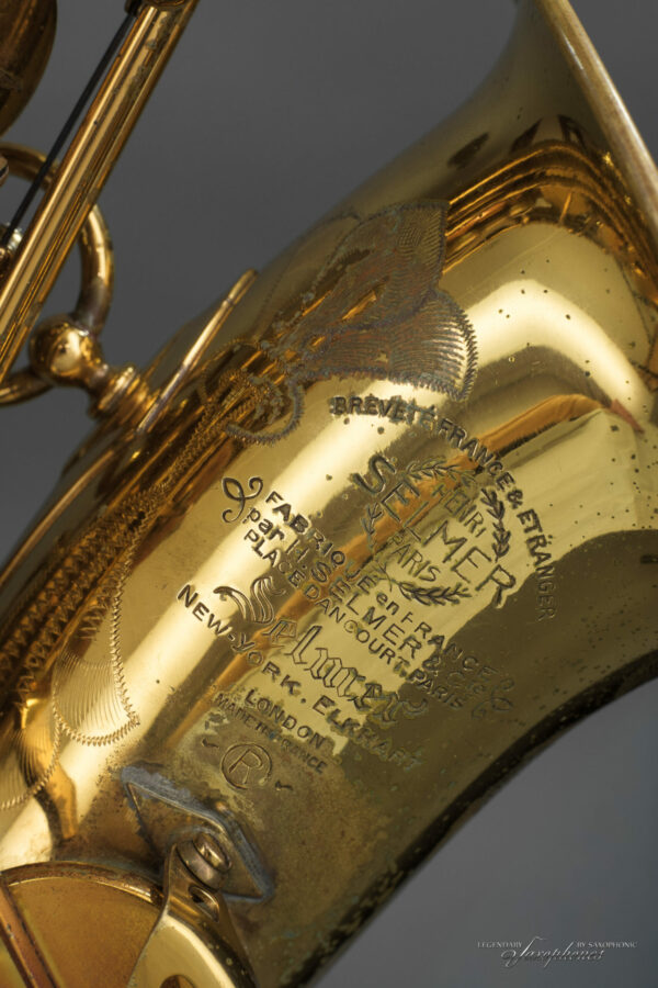 Alto Saxophone SELMER Mark VI lacquered engraving Gravur lackiert 1961 first-hand 1. Hand 90461