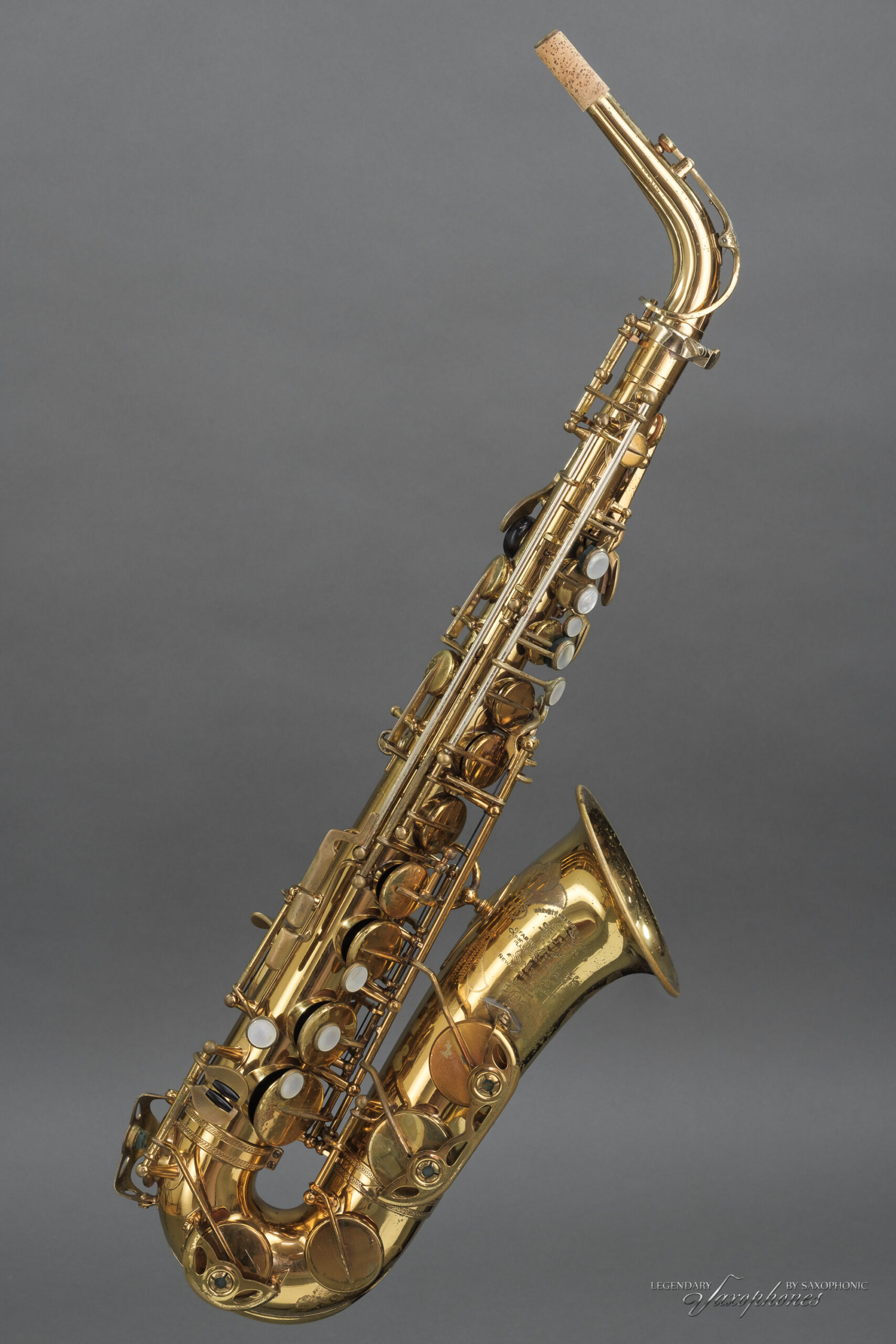 Alto Saxophone SELMER Mark VI lacquered engraving Gravur lackiert 1961 first-hand 1. Hand 90461
