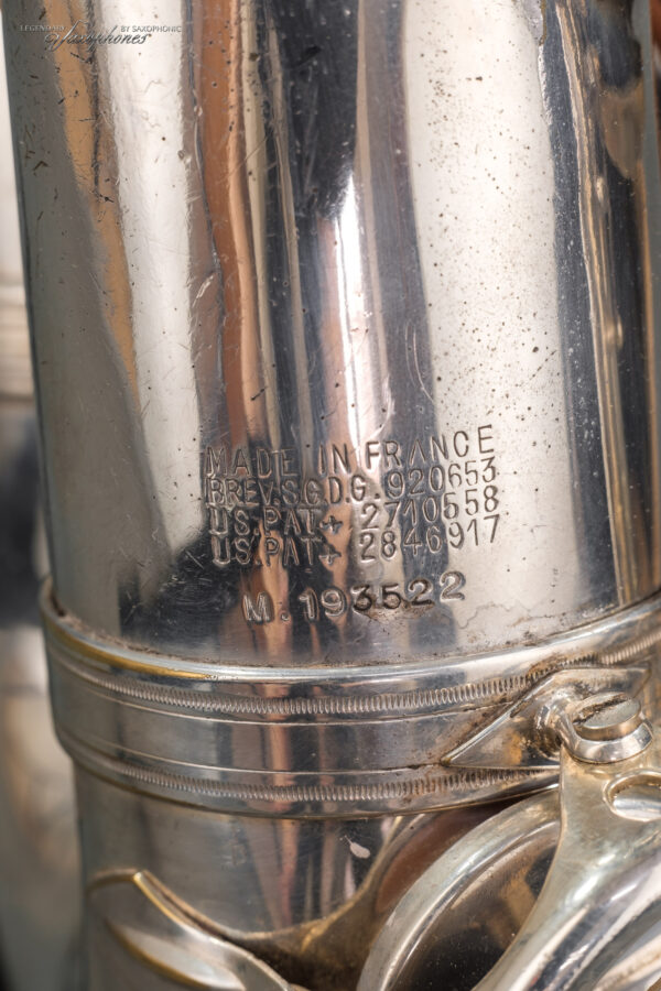 1971er SELMER Mark VI Tenorsaxophon versilbert, hoch-F#, eines unserer besten Hörner, #193522