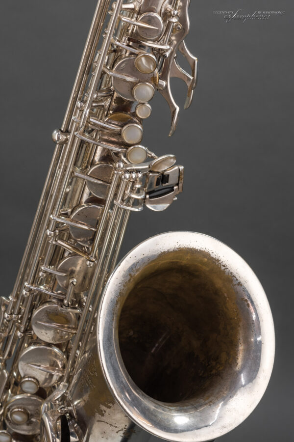 1971er SELMER Mark VI Tenorsaxophon versilbert, hoch-F#, eines unserer besten Hörner, #193522