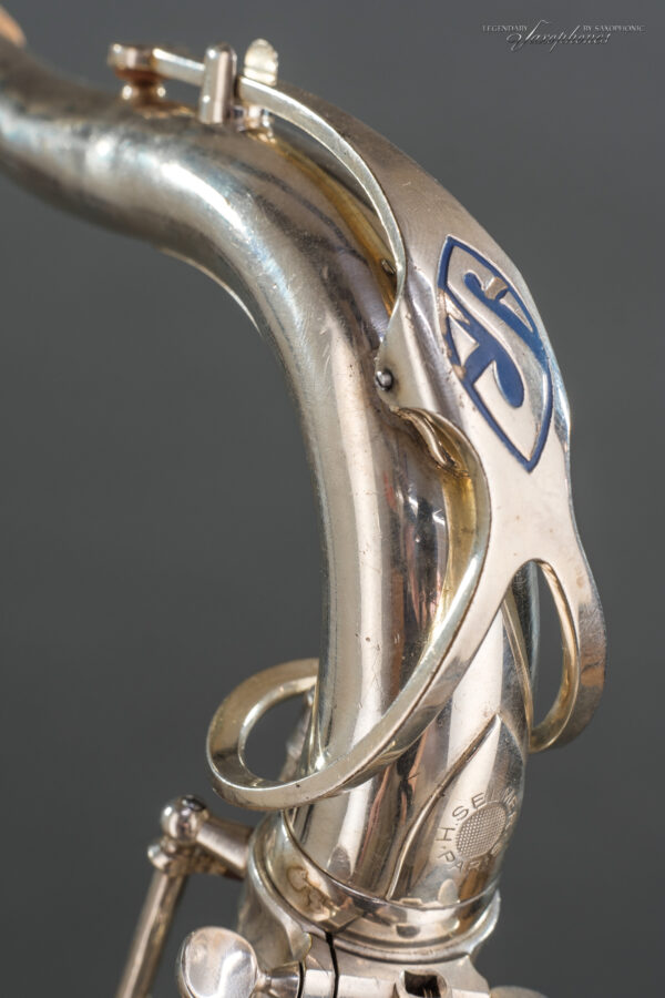 1971er SELMER Mark VI Tenorsaxophon versilbert, hoch-F#, eines unserer besten Hörner, #193522