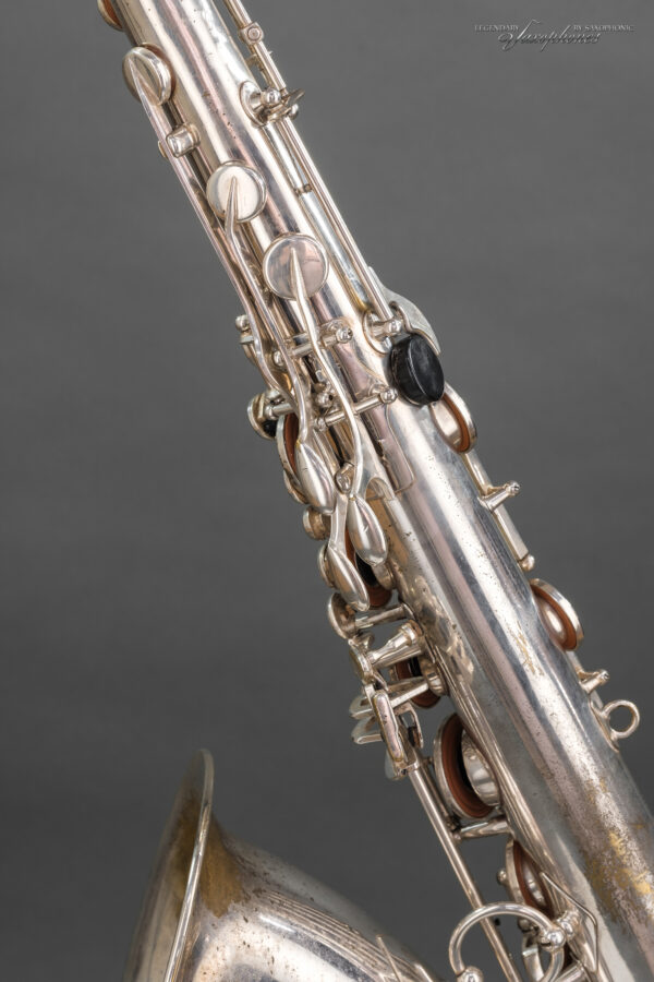 1971er SELMER Mark VI Tenorsaxophon versilbert, hoch-F#, eines unserer besten Hörner, #193522