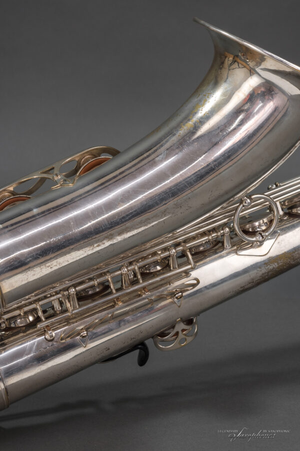 1971er SELMER Mark VI Tenorsaxophon versilbert, hoch-F#, eines unserer besten Hörner, #193522