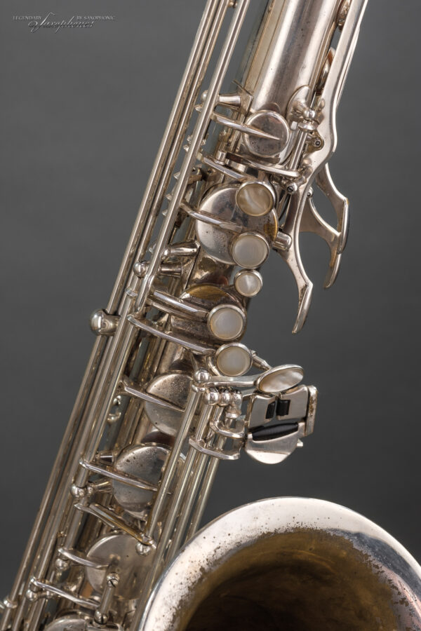 1971er SELMER Mark VI Tenorsaxophon versilbert, hoch-F#, eines unserer besten Hörner, #193522