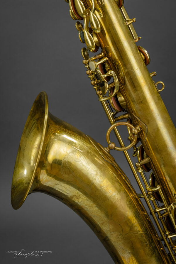 1952er SELMER Super Action (SBA) Tenorsaxophon, Profi-Horn, mit Gravur, 49176