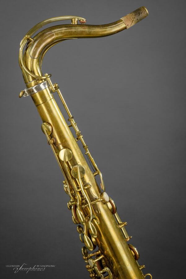 1952er SELMER Super Action (SBA) Tenorsaxophon, Profi-Horn, mit Gravur, 49176
