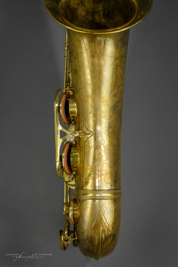 1952er SELMER Super Action (SBA) Tenorsaxophon, Profi-Horn, mit Gravur, 49176