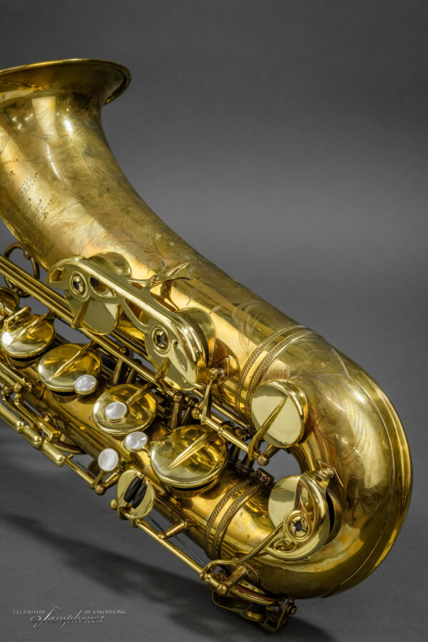 Tenor Saxophone SELMER Paris SBA Super (balanced) Action) Gravur engraving #49176