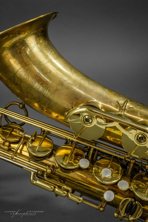 Tenor Saxophone SELMER Paris SBA Super (balanced) Action) Gravur engraving #49176