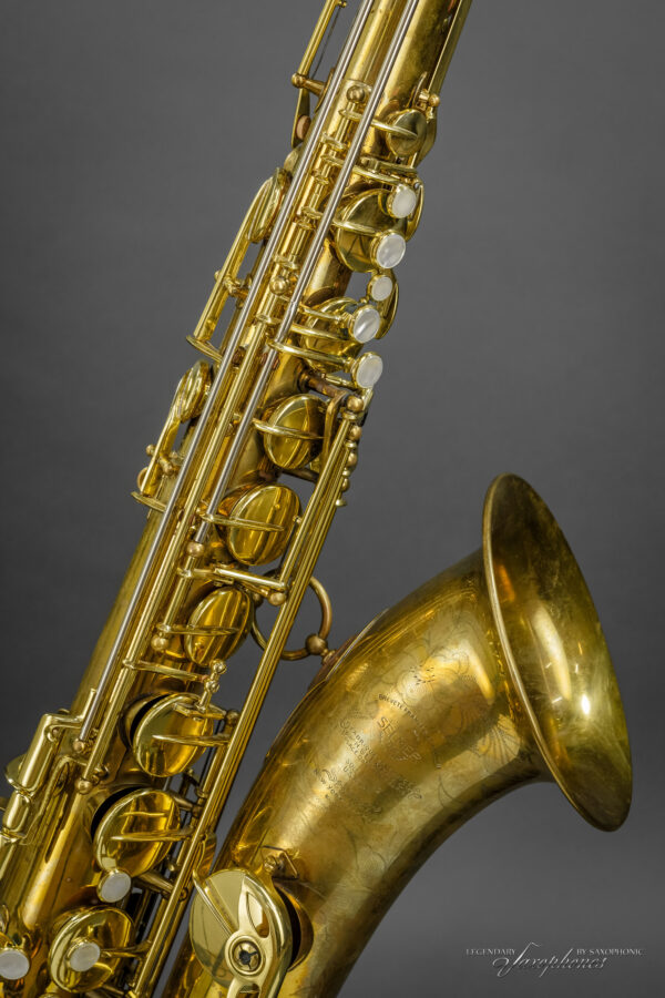 Tenor Saxophone SELMER Paris SBA Super (balanced) Action) Gravur engraving #49176