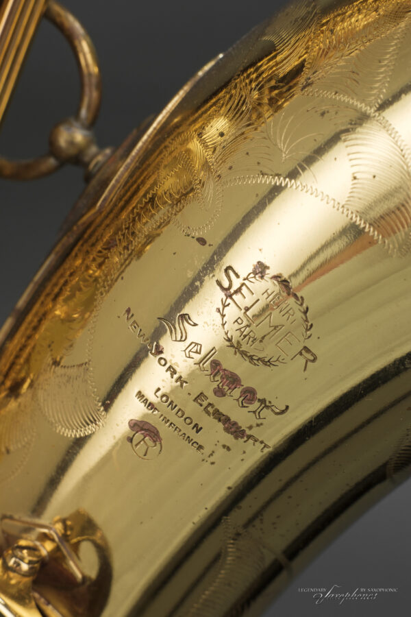 Tenor Saxophone SELMER Paris Mark VI lacquered lackiert engraving Gravur 1964 #114512