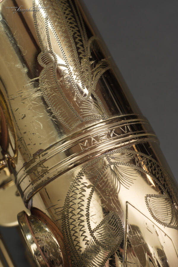 Tenor Saxophone SELMER Paris Mark VI high F# hoch F# engraving Gravur 1973 #208443