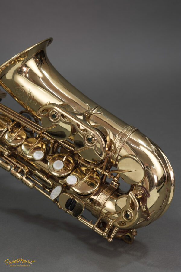 Alto Saxophone SELMER Mark VII refurbished generalüberholt high F# hoch-F# gold lacquer #307053