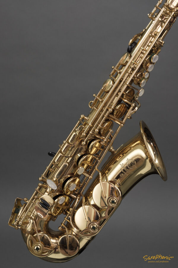 Alto Saxophone SELMER Mark VII refurbished generalüberholt high F# hoch-F# gold lacquer #307053