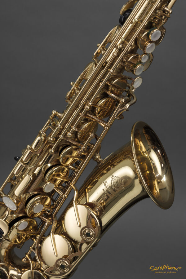 Alto Saxophone SELMER Mark VII refurbished generalüberholt high F# hoch-F# gold lacquer #307053