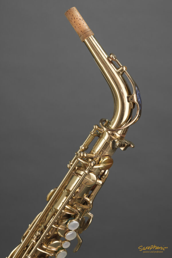 Alto Saxophone SELMER Mark VII refurbished generalüberholt high F# hoch-F# gold lacquer #307053