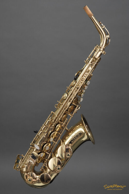 Alto Saxophone SELMER Mark VII refurbished generalüberholt high F# hoch-F# gold lacquer #307053